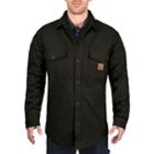 Men's Dickies Heavy Weight Bonded Jacket Shirt, Size: Large, Black