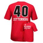 Men's Reebok Detroit Red Wings Henrik Zetterberg Rush Tee, Size: Medium