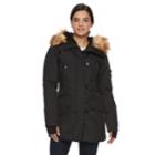 Women's S13 Eskimo Down-fill Faux-fur Trim Parka, Size: Medium, Oxford