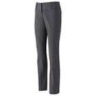 Women's Studio 253 Wide Waistband Bootcut Dress Pants, Size: 14, Grey (charcoal)