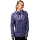 Women's Jockey Sport Space-dyed Performance Hoodie, Size: Medium, Drk Purple