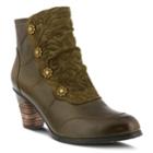 L'artiste By Spring Step Belgard Women's Ankle Boots, Size: 37, Med Green