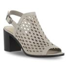 Easy Street Erin Women's Block Heel Sandals, Size: Medium (8), Grey