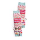 Women's Muk Luks Chevron Beaded Bow Arm Warmers, Size: Fits Most, Natural