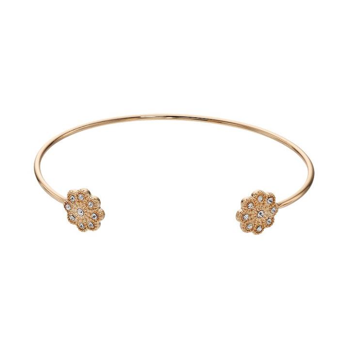 Lc Lauren Conrad Boho Flower Cuff Bracelet, Women's, Multicolor