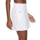 Women's Fila Sport&reg; Side Zipper Knit Skort, Size: Medium, White