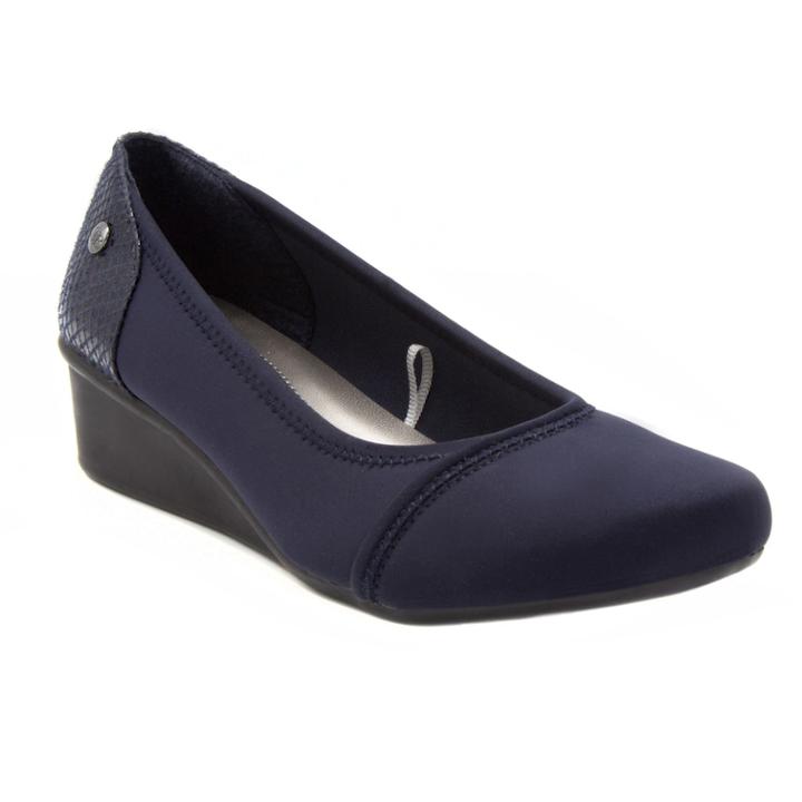 London Fog Newton 2 Women's Flats, Size: Medium (7.5), Blue