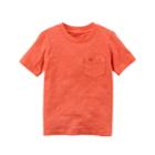 Boys 4-8 Carter's Solid Pocket Tee, Size: 4/5, Orange