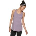 Women's Tek Gear&reg; Jersey Racerback Tank, Size: Xxl, Drk Purple
