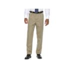 Men's Croft & Barrow&reg; Classic-fit No-iron Performance Khaki Pleated Casual Pants, Size: 40x29, Beig/green (beig/khaki)