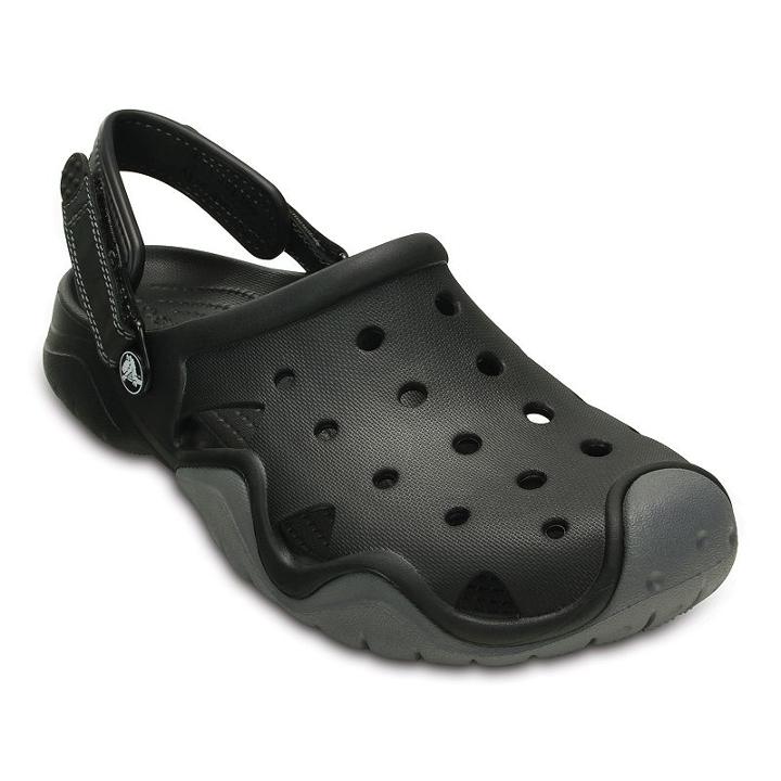 Crocs Swiftwater Men's Clogs, Size: 9, Grey Other