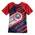 Boys 4-10 Jumping Beans&reg; Marvel Captain America Raglan Graphic Tee, Size: 4, Med Blue