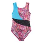 Girls 4-14 Jaques Moret Amazing Dots Leotard, Size: Large, Brown Over