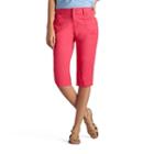 Women's Lee Middleton Skimmer Capris, Size: 8 - Regular, Brt Pink