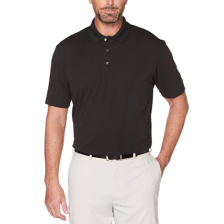 Men's Grand Slam Textured Polo, Size: Xl, Oxford