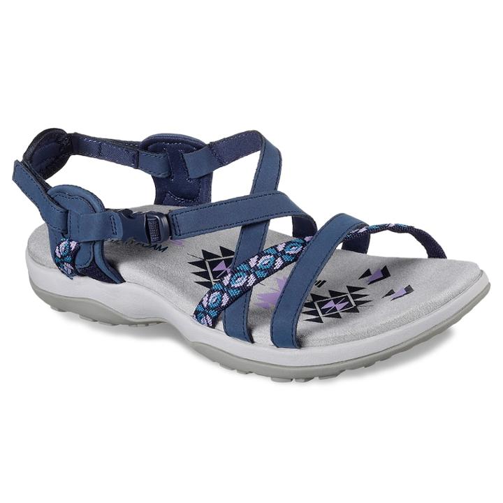 Skechers Reggae Slim-vacay Women's Sandals, Size: 11, Blue (navy)