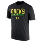 Men's Nike Oregon Ducks Legend Staff Dri-fit Tee, Size: Xl, Black