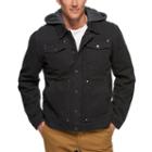 Men's Levi's&reg; Hooded Worker Jacket, Size: Xl, Black