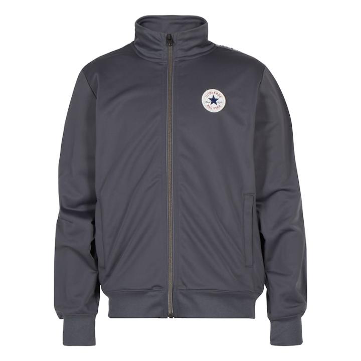 Boys 8-20 Converse Tricot Track Jacket, Size: Large, Med Grey