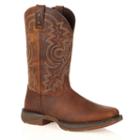 Durango Rebel Men's 11-in. Steel-toe Western Boots, Size: Medium (9.5), Brown