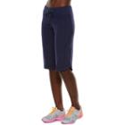 Women's Tek Gear&reg; Core Lifestyle Skimmer Yoga Capri Leggings, Size: Small, Blue