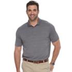 Big & Tall Croft & Barrow&reg; Cool & Dry Classic-fit Space-dye Performance Polo, Men's, Size: Xxl Tall, Grey