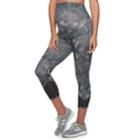 Maternity A:glow Mesh Performance Workout Capri Leggings, Women's, Size: L-mat, Black