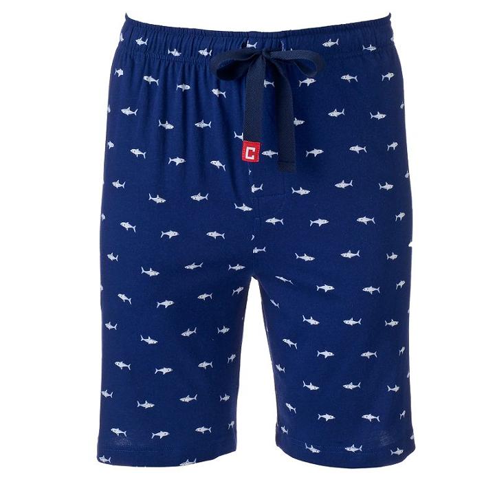 Men's Chaps Jams Shorts, Size: Small, Blue (navy)