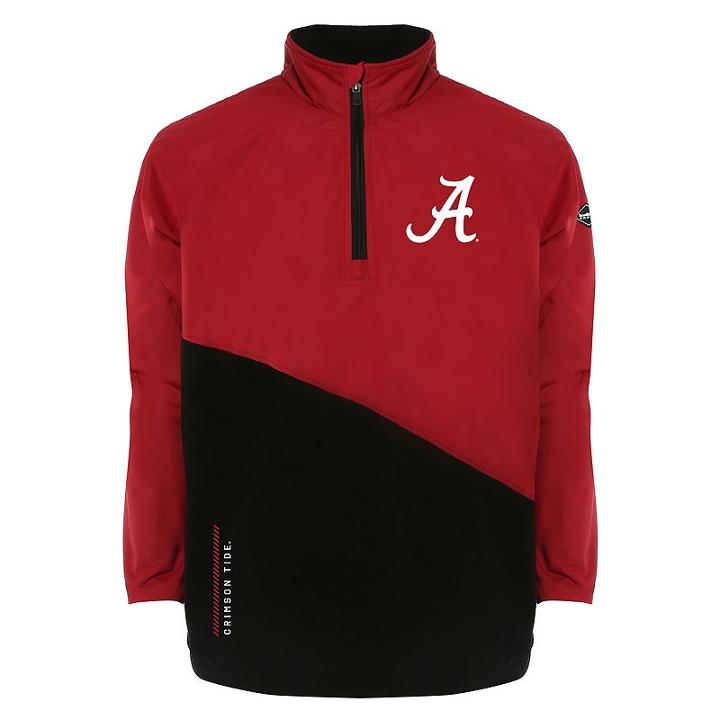 Men's Franchise Club Alabama Crimson Tide All-cover Pullover, Size: 4xl, Red