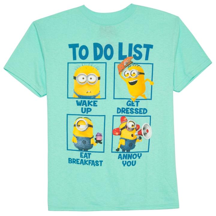 Boys 8-20 Minion To-do List Tee, Size: Xl, Green Oth