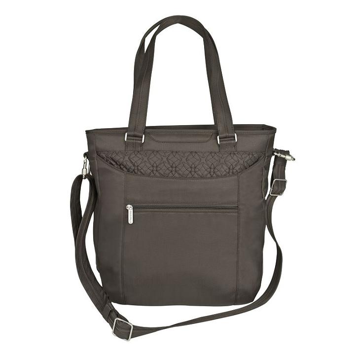 Travelon Signature Anti-theft Rfid-blocking Ipad Weekender Bag, Adult Unisex, Brown