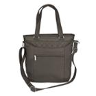 Travelon Signature Anti-theft Rfid-blocking Ipad Weekender Bag, Adult Unisex, Brown