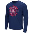 Men's Campus Heritage Arizona Wildcats Zigzag Long-sleeve Tee, Size: Large, Dark Blue