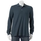 Big & Tall Croft & Barrow&reg; Classic-fit Easy-care Polo Pique Polo, Men's, Size: L Tall, Dark Blue