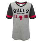 Juniors' Chicago Bulls Burnout Tee, Women's, Size: Xl, Multicolor