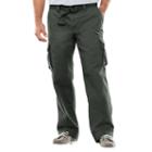 Men's Sonoma Goods For Life&trade; Relaxed-fit Twill Cargo Pants, Size: 32x30, Dark Green