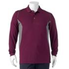 Big & Tall Grand Slam Classic-fit Colorblock Airflow Performance Golf Polo, Men's, Size: 4xb, Purple Oth