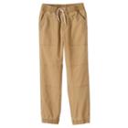 Boys 4-7x Sonoma Goods For Life&trade; Stretch Twill Jogger Pants, Boy's, Size: 7x, Med Brown