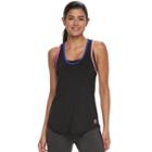 Women's Fila Sport&reg; Scoop Neck Racerback Tank, Size: Medium, Black