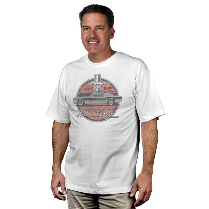 Men's Newport Blue Ford Graphic Tee, Size: Xl, White