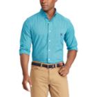 Big & Tall Chaps Classic-fit Stretch Button-down Shirt, Men's, Size: 3xl Tall, Blue