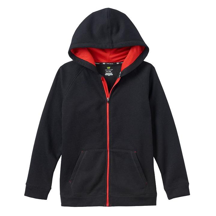 Boys 8-20 Tek Gear&reg; Full-zip Fleece Hoodie, Boy's, Size: Xl(18/20), Oxford
