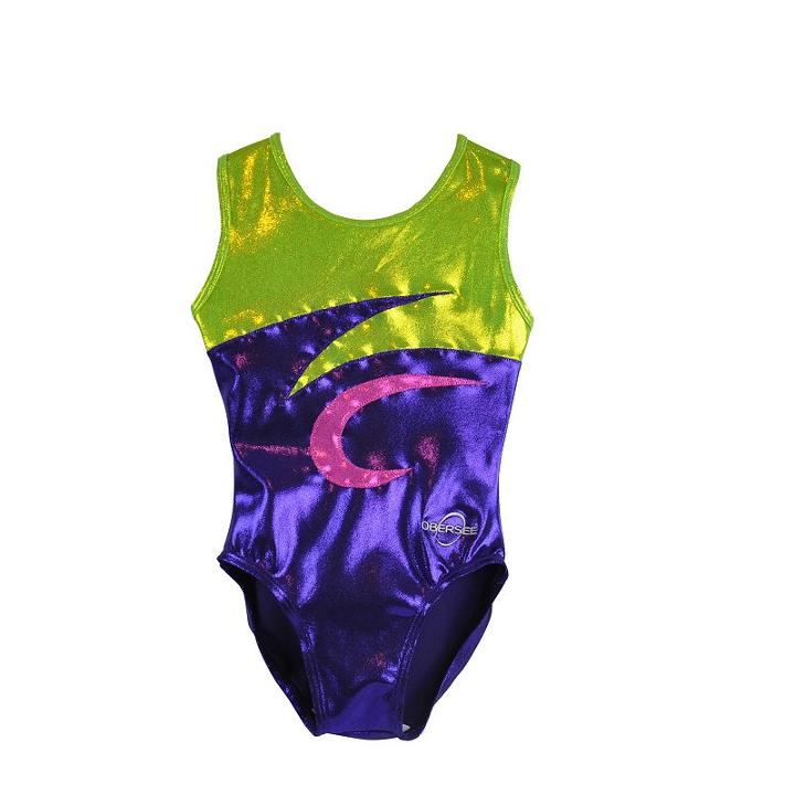 Girls 2-10 Obersee Gymnastics Leotard, Girl's, Size: Large, Purple