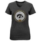 Girls 4-6x Iowa Hawkeyes Medallion Tee, Girl's, Size: M(5/6), Multicolor
