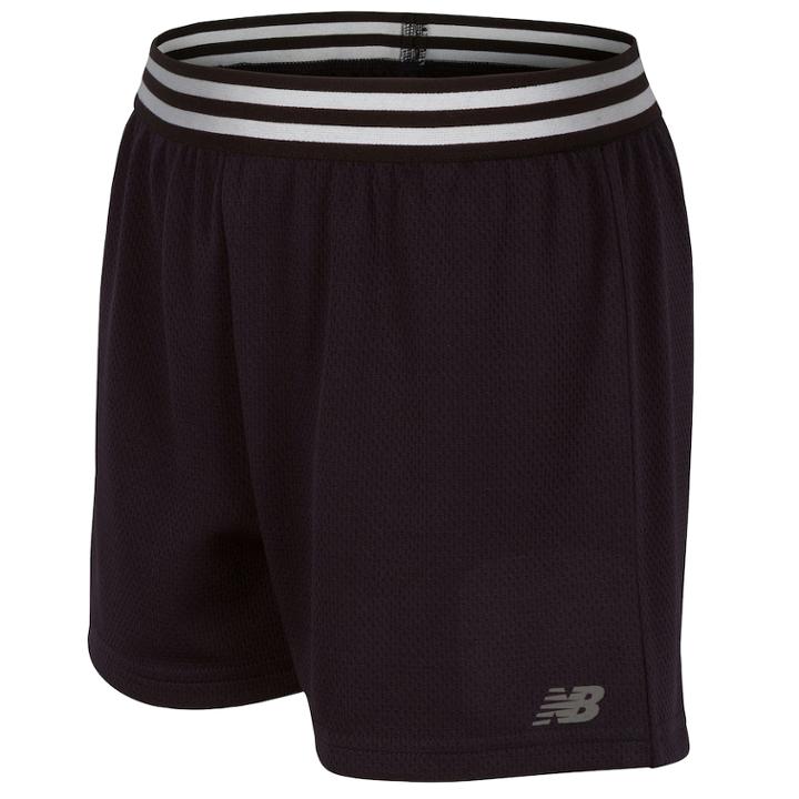Girls 7-16 New Balance Core Shorts, Size: 14, Black