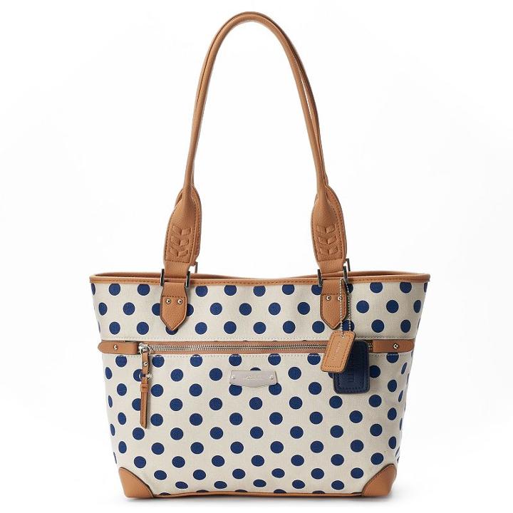 Rosetti Janet Polka Dot Shopper, Women's, Beige Oth
