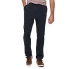 Men's Sonoma Goods For Life&trade; Modern-fit Athletic Stretch Twill Chino Pants, Size: 34x30, Dark Blue