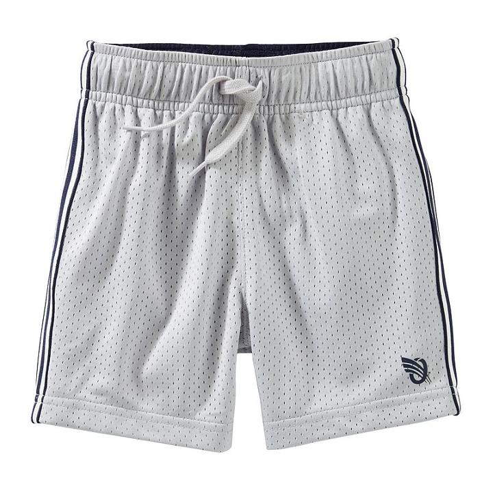 Boys 4-8 Oshkosh B'gosh&reg; Active Mesh Shorts, Boy's, Size: 5, Black