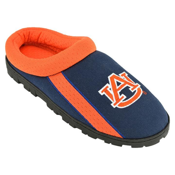 Adult Auburn Tigers Sport Slippers, Size: Large, Blue (navy)