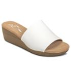 A2 By Aerosoles Sunflower Women's Wedge Sandals, Size: Medium (10), White